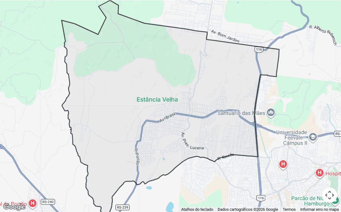 Mapa de ocorrências 2